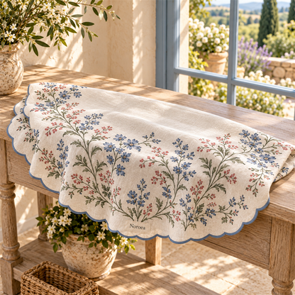 Noroea Garden Scallop Table Linen - secondary product view
