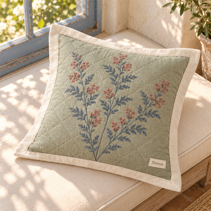Noroea Sage Meadow Cushion - secondary product view